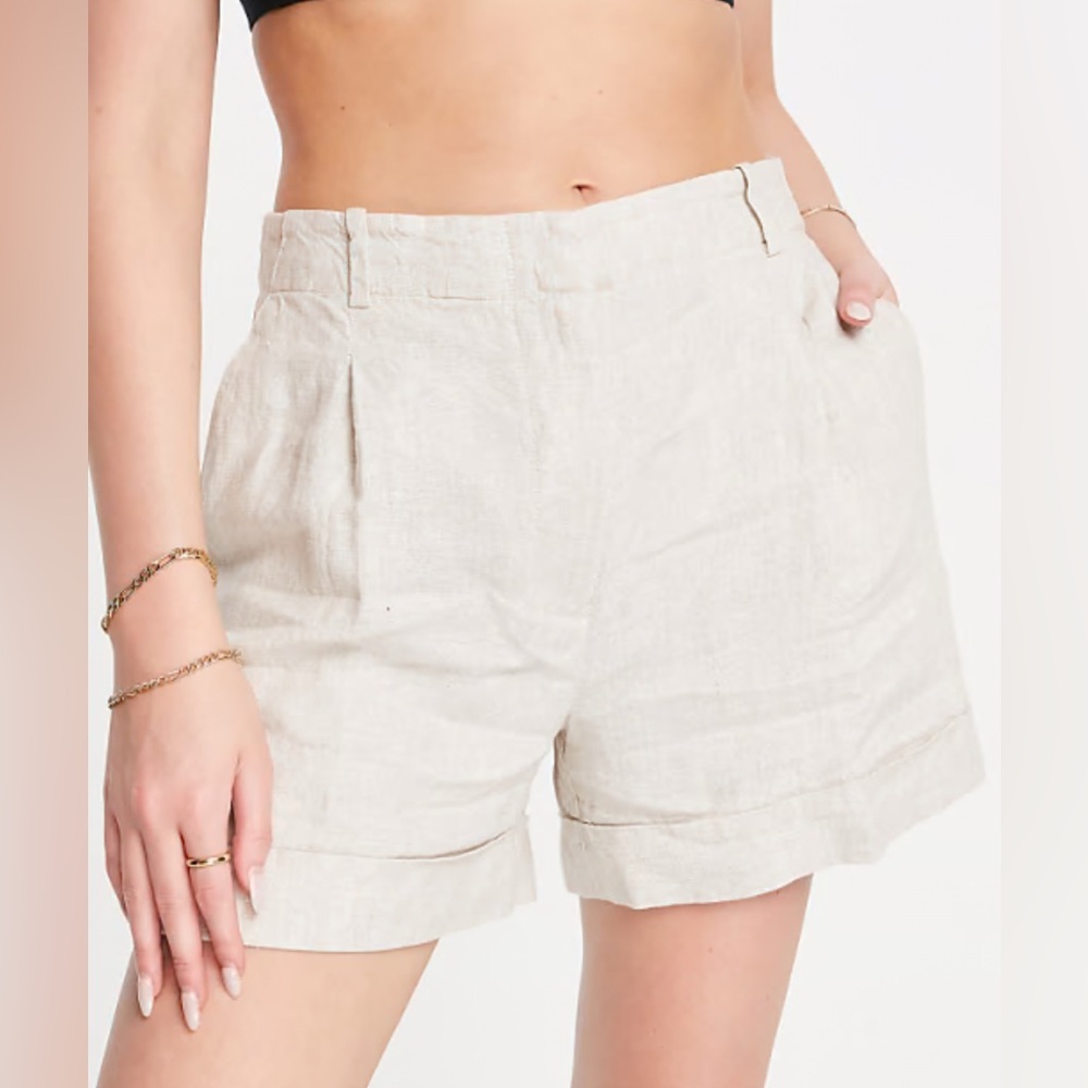 & Other Stories Tailored Linen‎ Shorts